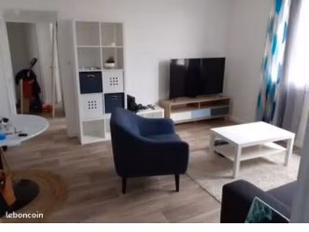 appartement t2 meublé et bien agencé - inclus eau froide chaude ordure ménagère et chauffa