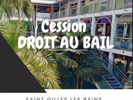 cession de droit au bail – saint-gilles-les-bains