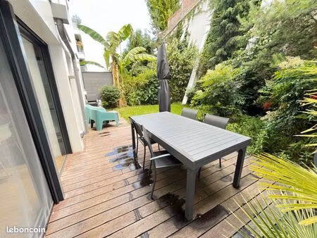 appartement 4 pièces avec jardin privatif
