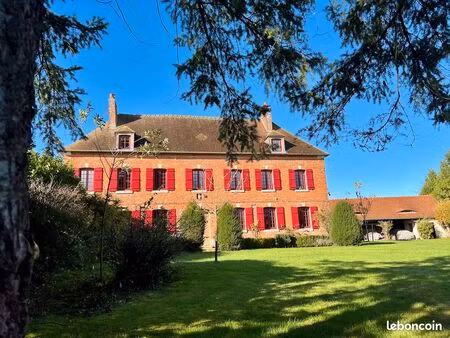prieuré xviie rénové – 2 maisons indépendantes – piscine - 1h paris