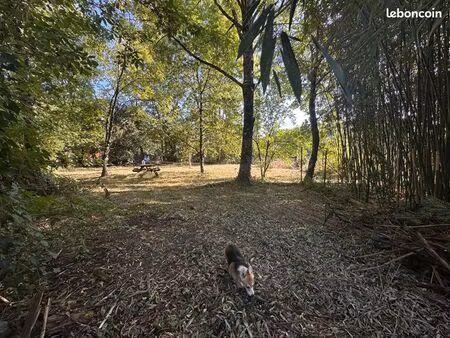 à vendre - terrain à bâtir de 1021 m2 avec piscine existante et terrasse bois