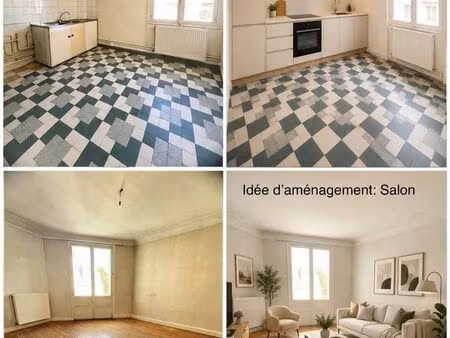 appartement lumineux 60m² + balcon & cave valence centre  5mn de la gare