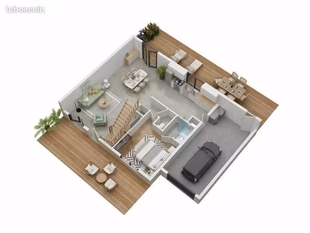 maison 6 pièces 105 m²