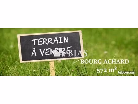 terrain 572 m² bourg-achard