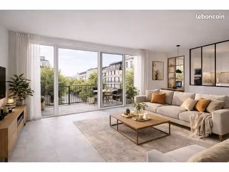 appartement 3 pièces 65 m²