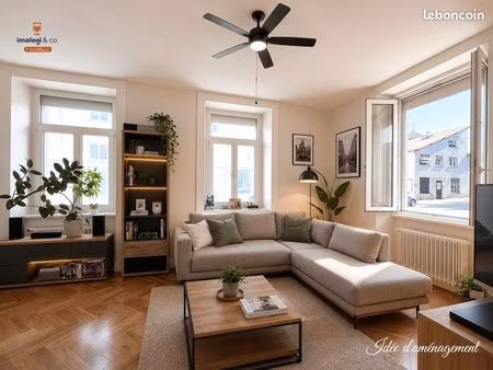 appartement 2 pièces 44 m²