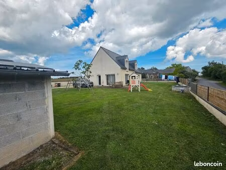 maison contemporaine 130m² à quintenic – dpe b / ges a  géothermie & solaire