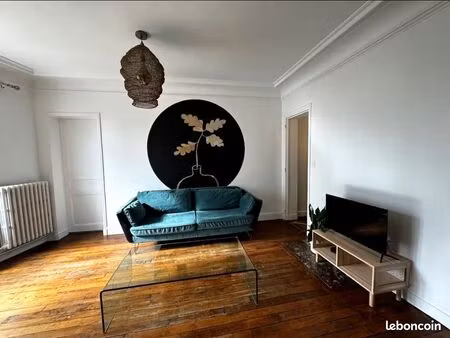 3p lumineux 67m2  tout équipé