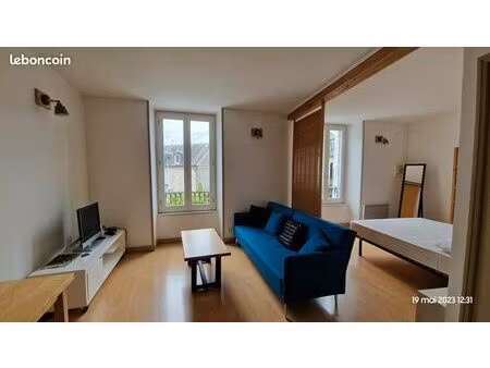 studio meublé 39m² à meymac - idéal étudiant