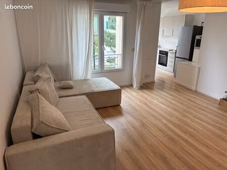 2 pièces   grand salon   lumineux 50m2