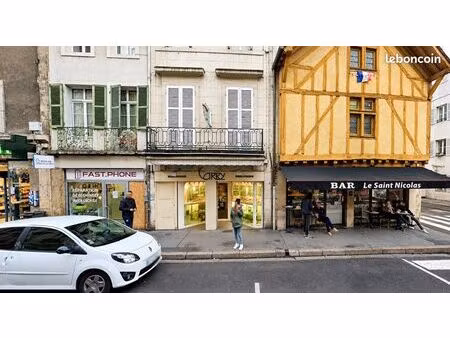 local vitrine commercial 40m2 centre ville dijon