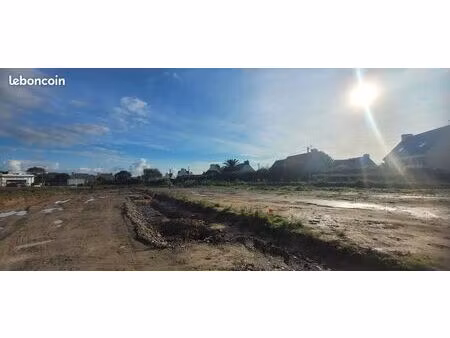 terrain 437 m² landeda