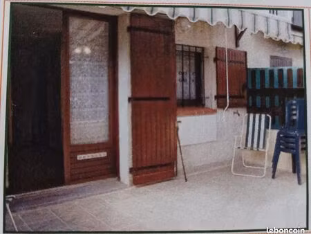 studio terrasse+parking le grau du roi