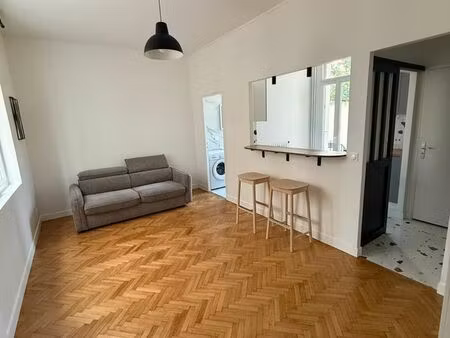 charmant f1 meublé rdc avec terrasse privative