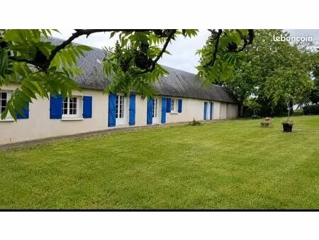maison de plain-pied avec double garages- épreville-près-le-neubourg