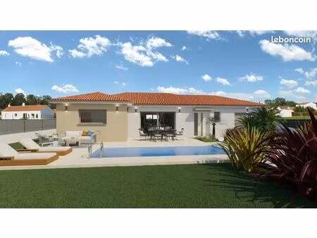 villa neuve 110 m² sur 600 m² de terrain plat - vue vercors