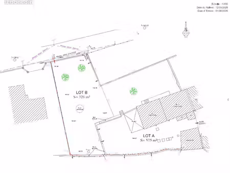 terrain 326 m² bethemont la foret