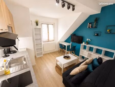 studio 17m² centre dijon – meublé  calme et lumineux