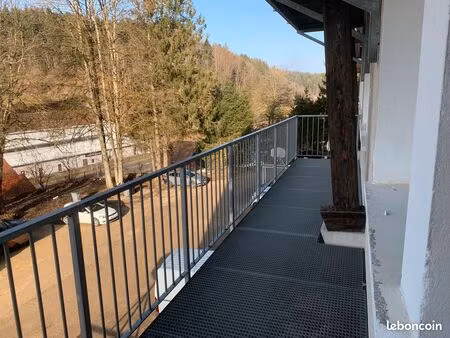 à louer – appartement t3 de 64 m² avec grand balcon et parking – jougne (25370)