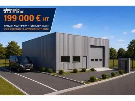 hangar artisanal neuf à vendre – 150 m²
