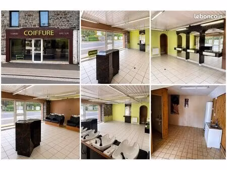local commercial 60 m² – grande vitrine – axe passant –