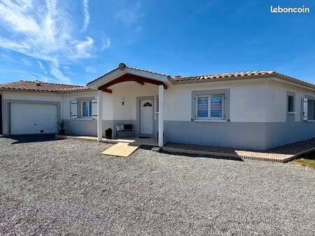 à vendre – maison de plain-pied avec garage – la force