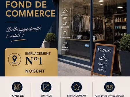 à vendre local 28 m2emplacement numéro 1 nogent