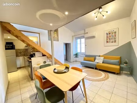 lot de 2 appartements meublés- hyper centre nimes- forte rentabilité locative