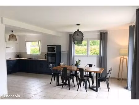maison de plain-pied 3 ch avec jardin