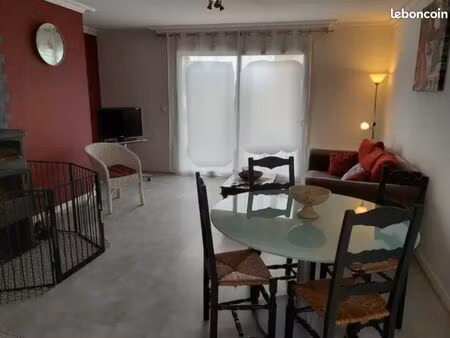 maison meublée 63m2 plouasne - 2 chb - jardin clos
