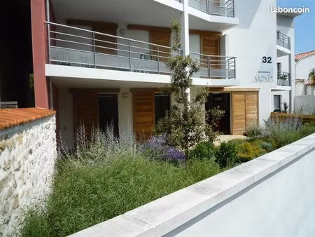 app t3 récent 55m²  terrasse  jardin  2 pl parking