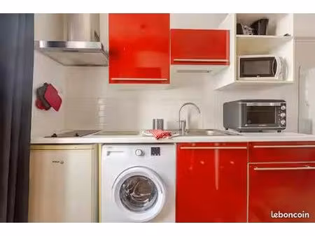 studio meublé de 20 m² avec patio