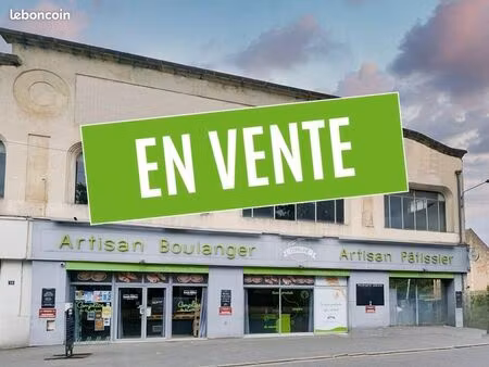 fonds de commerce boulangerie 149 m²