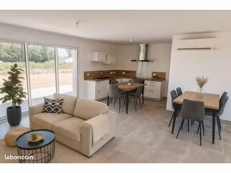 maison neuve 3 chambres 100m2 à coursac