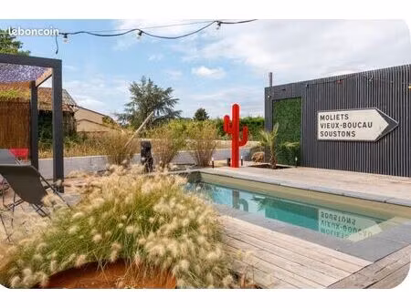 latresne – maison 100 m² avec piscine  terrain 600 m² et fort potentiel d’agrandissement
