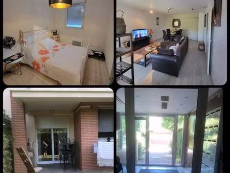 appartement t2 avec jardin privatif de 43m² & piscine – muret sud
