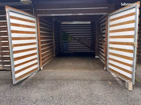 garage box + place de parking