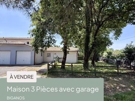 exclusivité - maison de plain-pied fonctionnelle avec jardin et garage-biganos