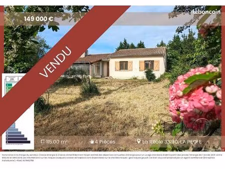 maison 4 pièces 115 m²