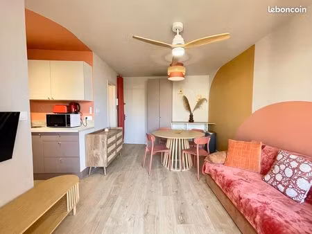 a vendre studio cabine rénové