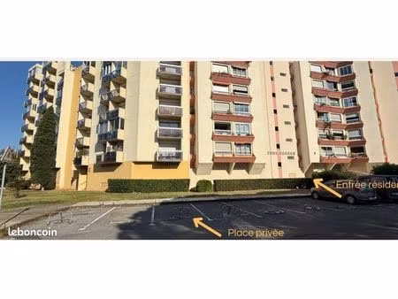 à vendre – place de parking extérieure– résidence port carnon  carnon-plage