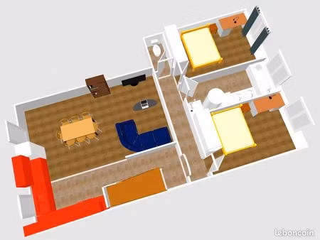 maison rapport 2 appartements à finir
