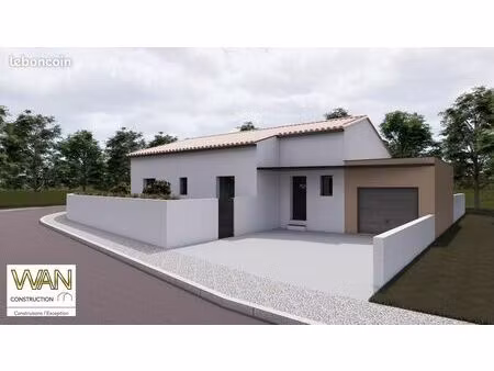 villa neuve de plain-pied – lignan-sur-orb - 372 900 | 117 m² | 4 pièces | terrain 636 m²