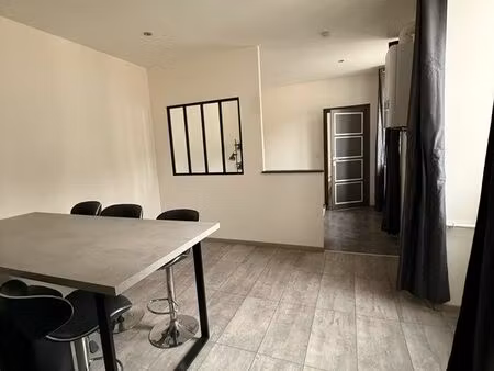 appartement t2 meublé + bureau