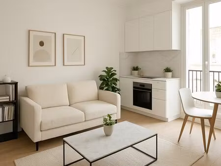 studio 1 pièce 32 m²