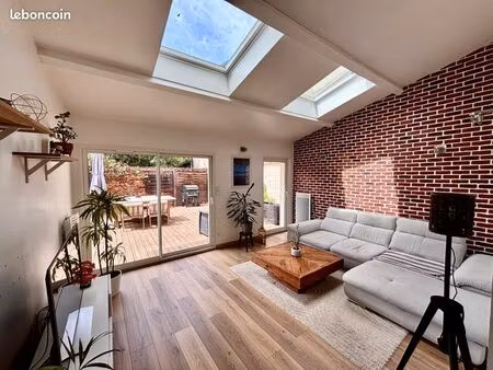 appartement t3 100m2 - garage et jardin - cœur de seysses