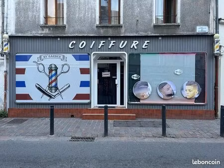 salon de coiffure barber shop clé en main – villiers-le-bel – tout équipé