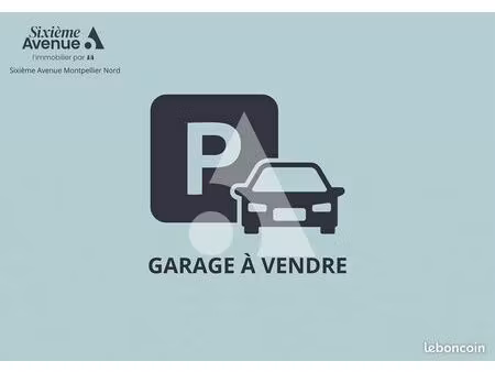 parking/box 1 pièce 12 m²