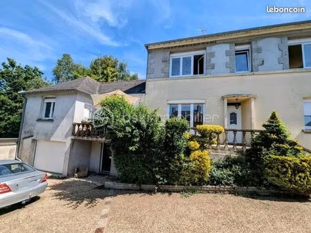 maison de bourg lumineuse avec cave   terrasse et cour fermées- fort potentiel – 148 m² – 