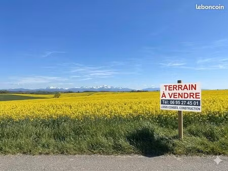 terrain 540 m² montbrun lauragais